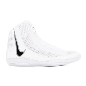 Nike Inflict 4 Wrestling Boots - White/White