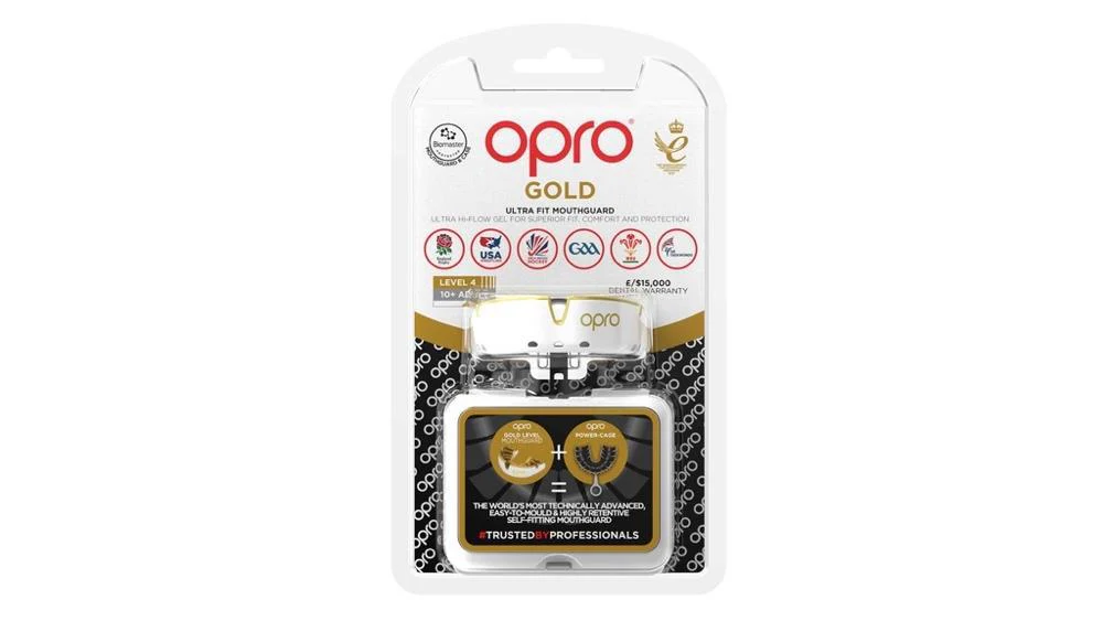 Protège-dents auto-ajustable Opro Gold – Image 3