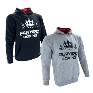 Sweat à capuche avec grand logo Playerz