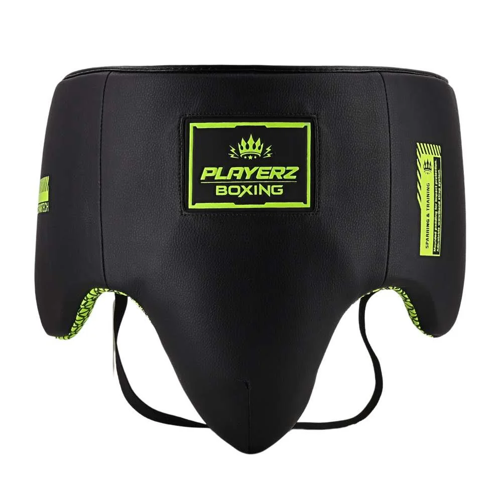 Coquille de boxe Playerz SparTech - Vert fluo