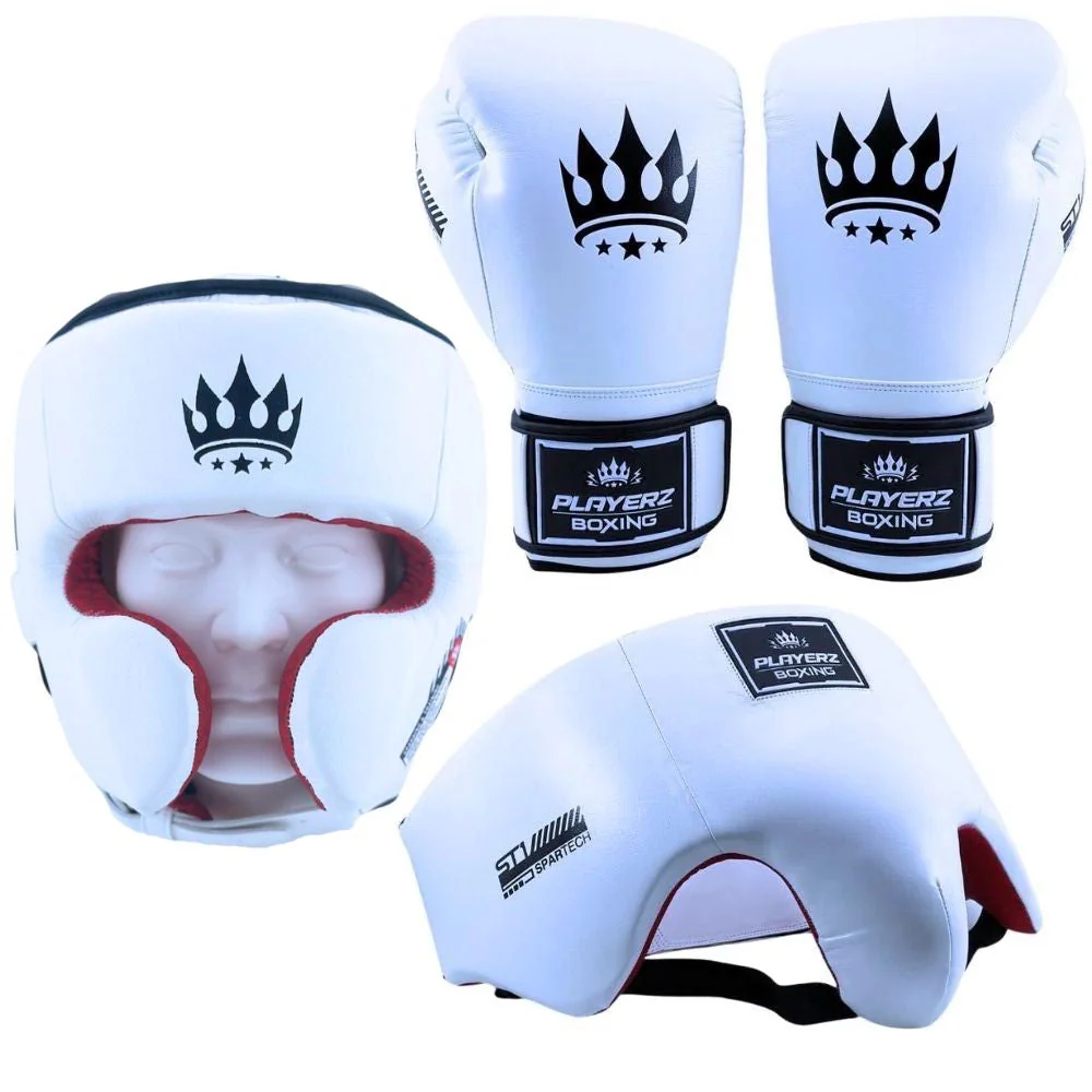 Ensemble de boxe Playerz SparTech - Blanc – Image 2