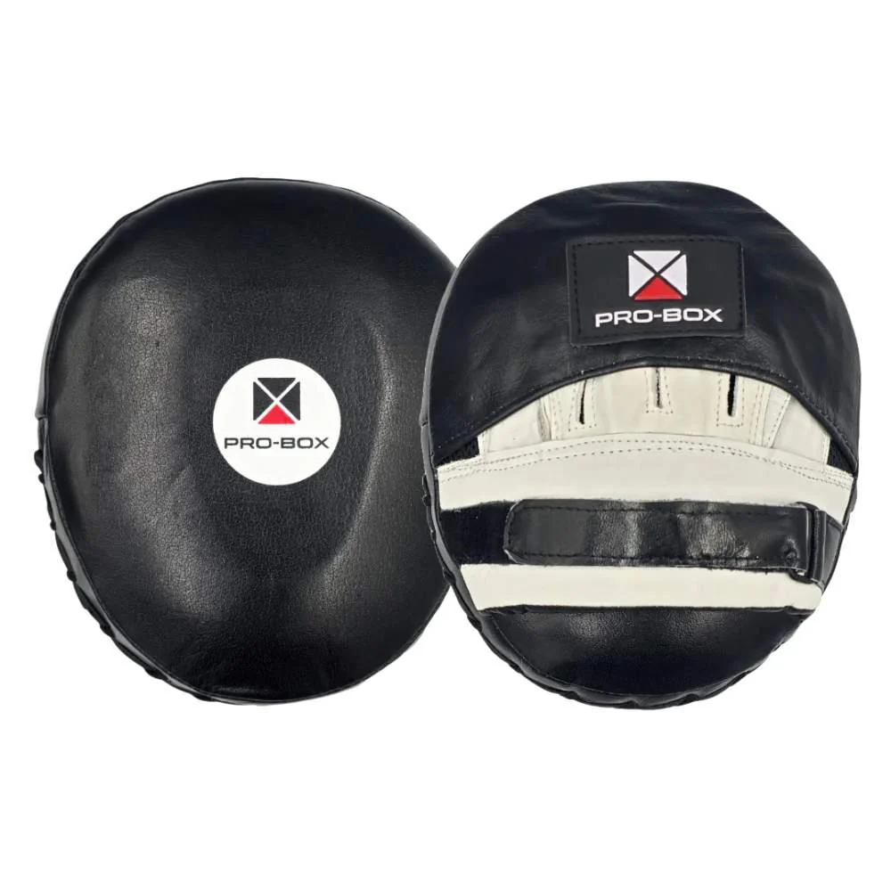 Pro Box Leather Air Pads - Black/White – Image 2