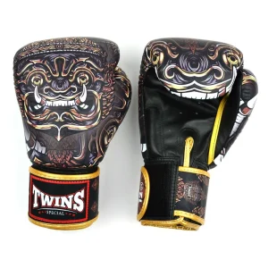 Gants de boxe Twins Yakthai - Noir/Or