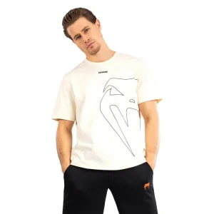T-shirt Venum Giant Connect - Blanc cassé