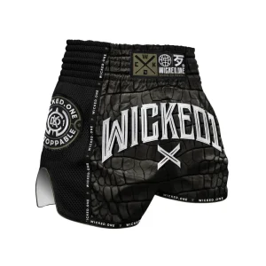 Wicked One Caiman Muay Thai Shorts - Khaki