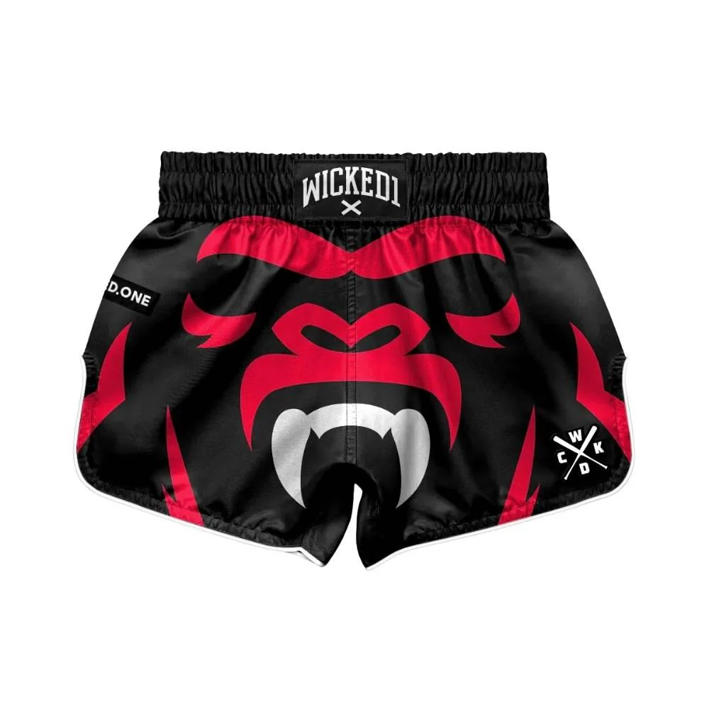 Wicked One Gorilla Muay Thai Shorts – Image 2