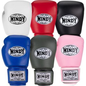 Gants de boxe en cuir Windy Classic