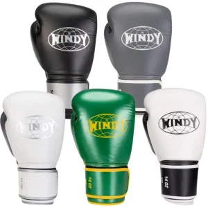 Gants de boxe en cuir Windy Elite